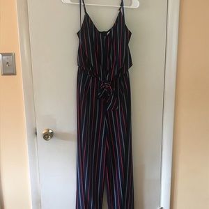 Navy jumpsuit
